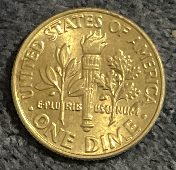 Dime 2019 D Roosevelt 3  coin collectible - Main Image 2