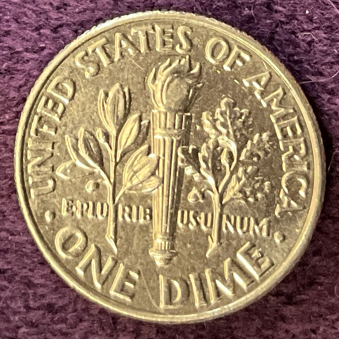 Dime 2019 D Roosevelt 3  coin collectible - Main Image 4