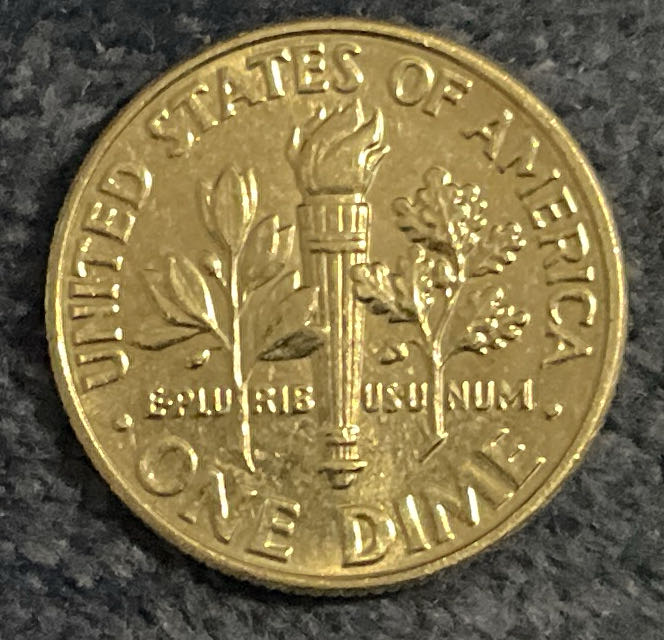 Dime 2019 D Roosevelt 4  coin collectible - Main Image 2