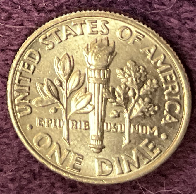 Dime 2019 D Roosevelt 4  coin collectible - Main Image 4