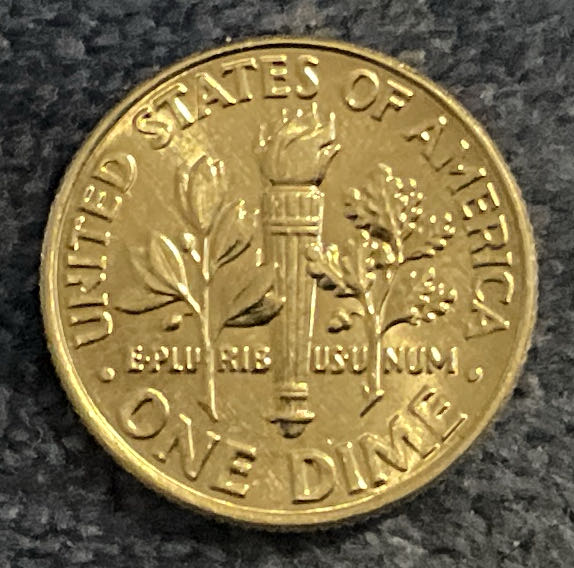 Dime 2019 D Roosevelt 5  coin collectible - Main Image 2