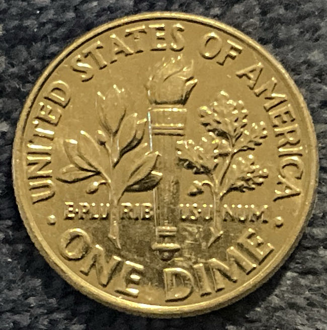 Dime 2019 D Roosevelt 7  coin collectible - Main Image 2