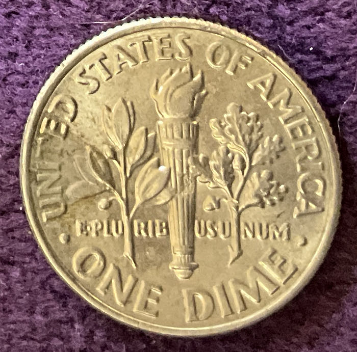 Dime 2019 D Roosevelt 7  coin collectible - Main Image 4