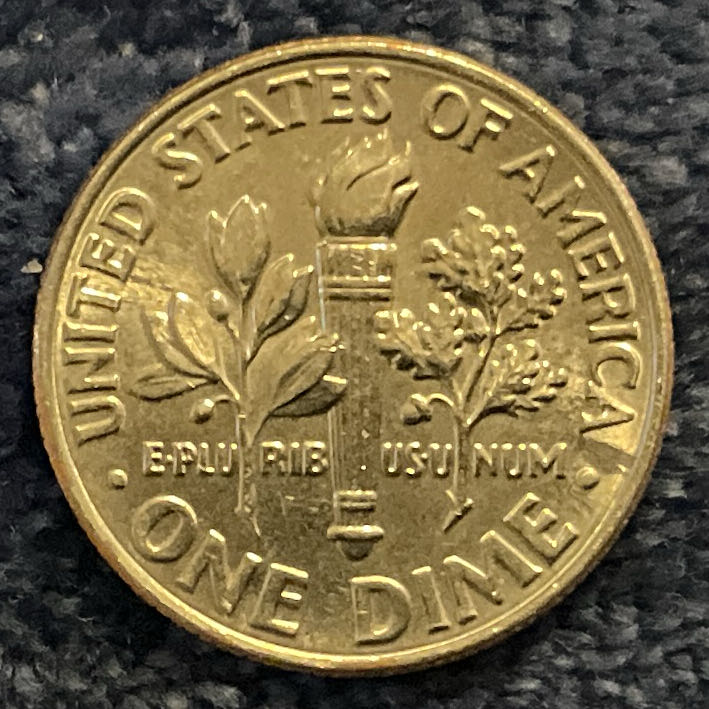 Dime 2019 D Roosevelt 8  coin collectible - Main Image 2