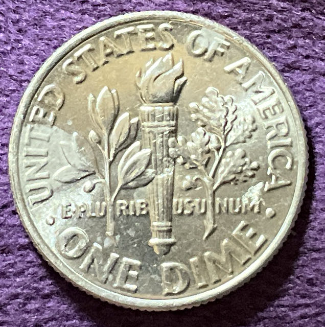 Dime 2019 D Roosevelt 9  coin collectible - Main Image 4