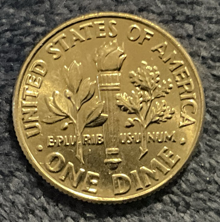 Dime 2019 D Roosevelt 11  coin collectible - Main Image 2