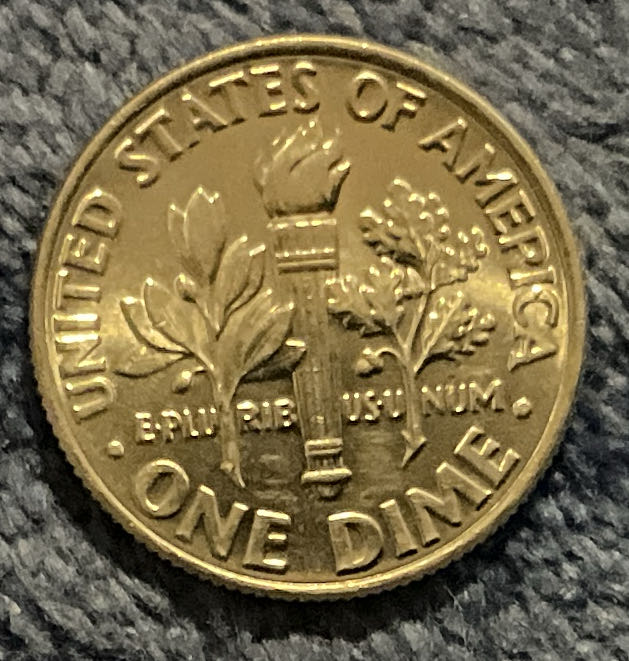 Dime 2019 D Roosevelt 12  coin collectible - Main Image 2