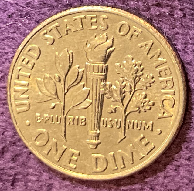 Dime 2019 D Roosevelt 12  coin collectible - Main Image 4