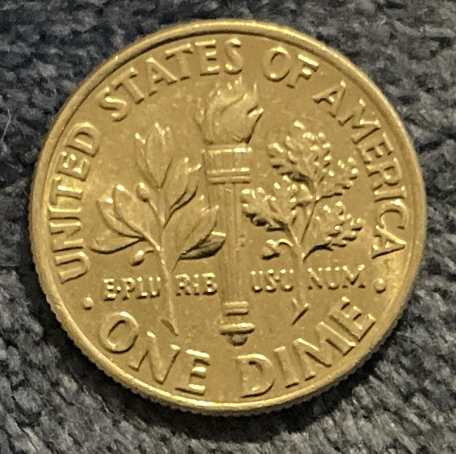 Dime 2020 D Roosevelt 3  coin collectible - Main Image 2