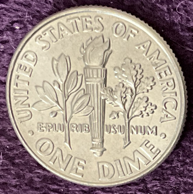 Dime 2020 D Roosevelt 3  coin collectible - Main Image 4