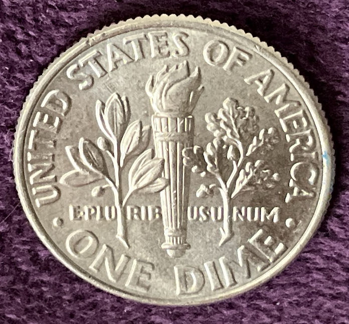 Dime 2020 D Roosevelt 5  coin collectible - Main Image 4