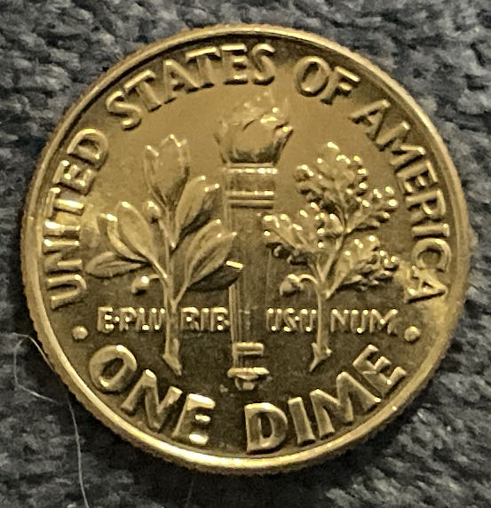 Dime 2020 D Roosevelt 6  coin collectible - Main Image 2