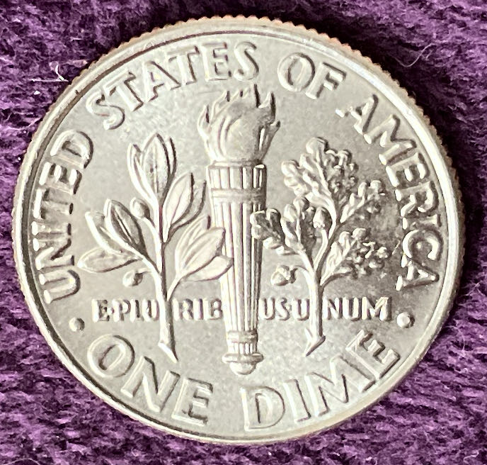 Dime 2020 D Roosevelt 6  coin collectible - Main Image 4