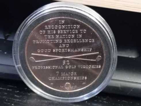 Arnold D. Palmer  coin collectible - Main Image 2