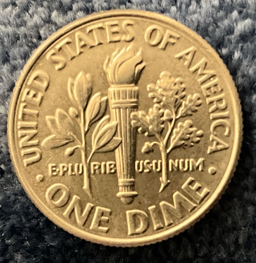 Dime 2020 D Roosevelt 8  coin collectible - Main Image 2