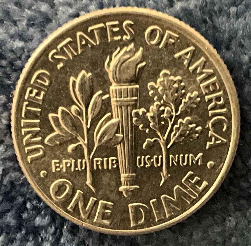 Dime 2020 D Roosevelt 10  coin collectible - Main Image 2