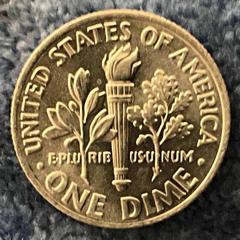 Dime 2020 D Roosevelt 11  coin collectible - Main Image 2