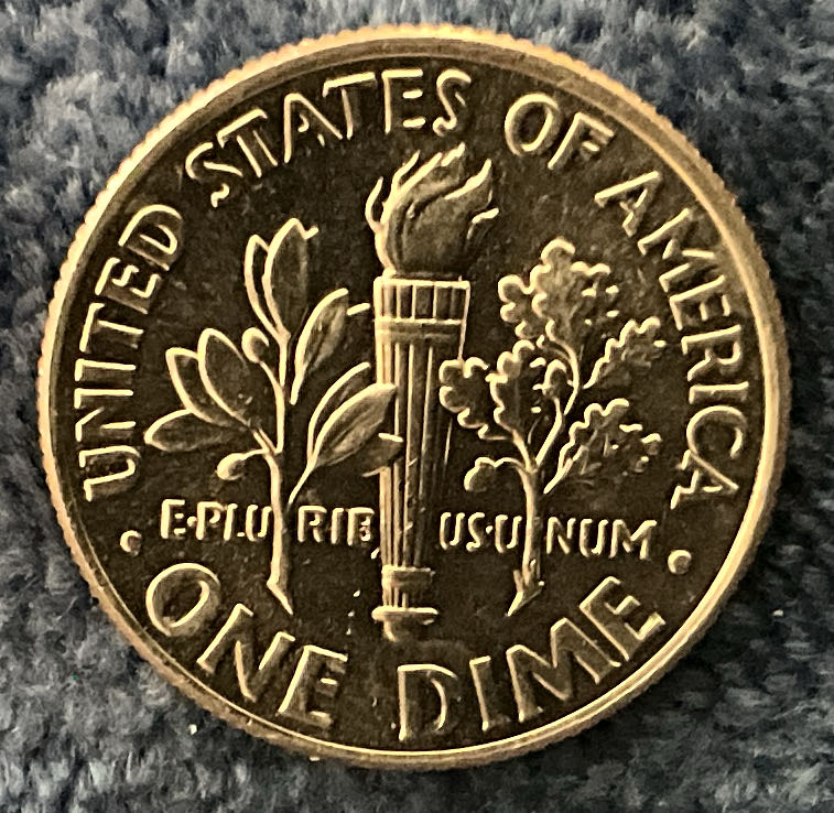 Dime 2020 D Roosevelt 12  coin collectible - Main Image 2