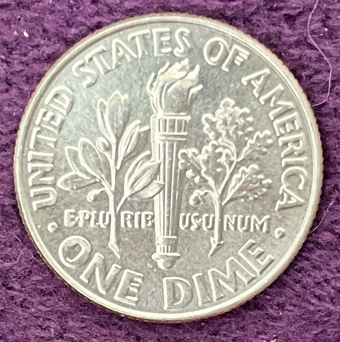 Dime 2020 D Roosevelt 15  coin collectible - Main Image 4