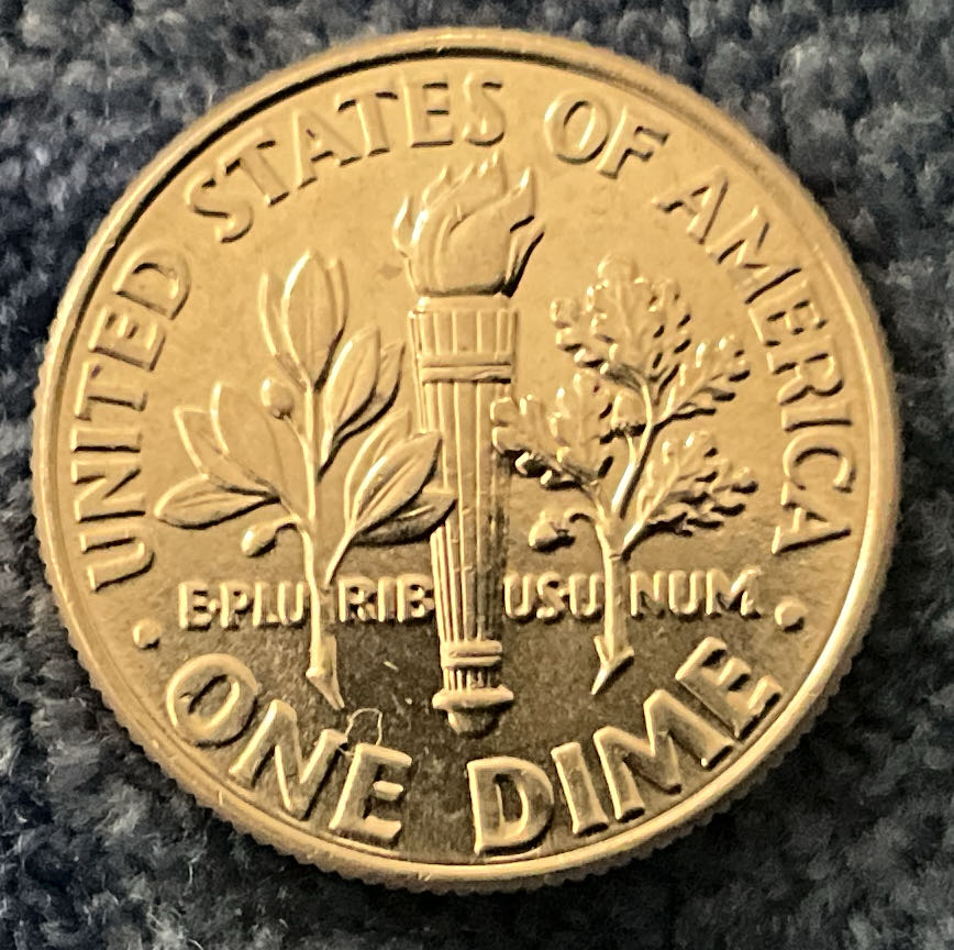 Dime 2020 D Roosevelt 16  coin collectible - Main Image 2