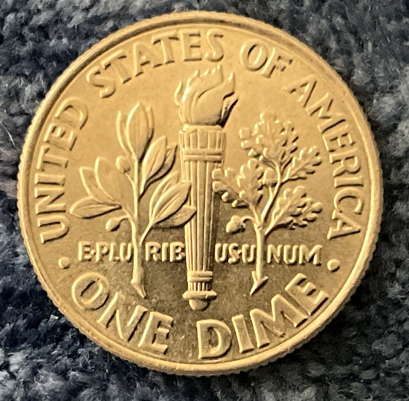 Dime 2020 D Roosevelt 17  coin collectible - Main Image 2