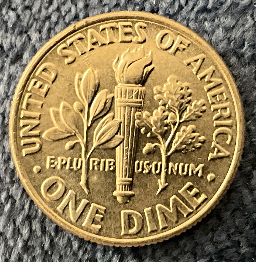 Dime 2020 D Roosevelt 18  coin collectible - Main Image 2