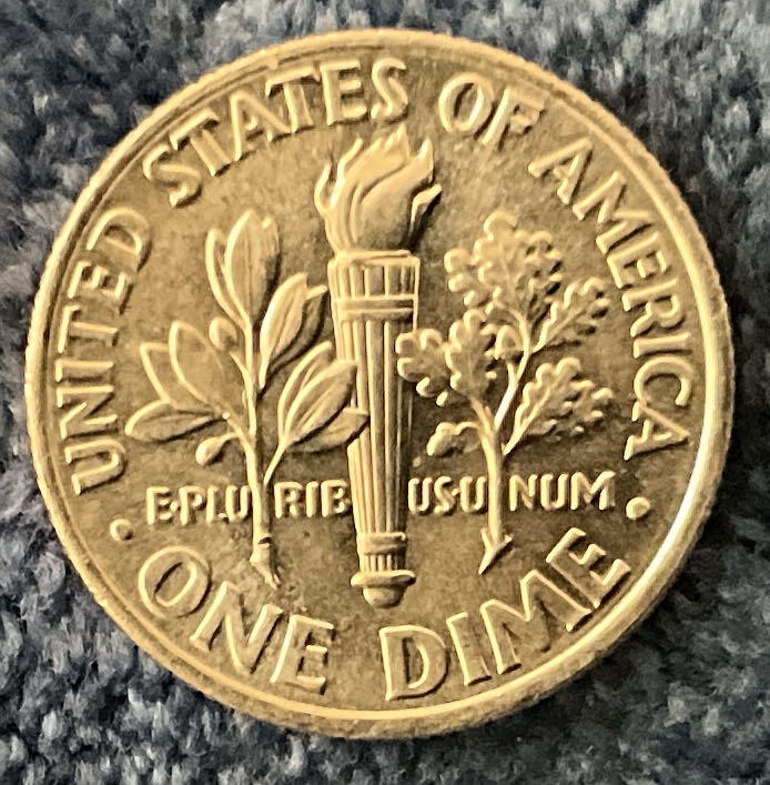 Dime 2021 D Roosevelt 3  coin collectible - Main Image 2