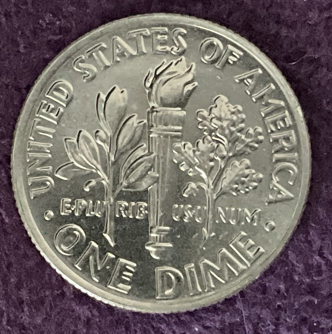 Dime 2021 D Roosevelt 4  coin collectible - Main Image 4