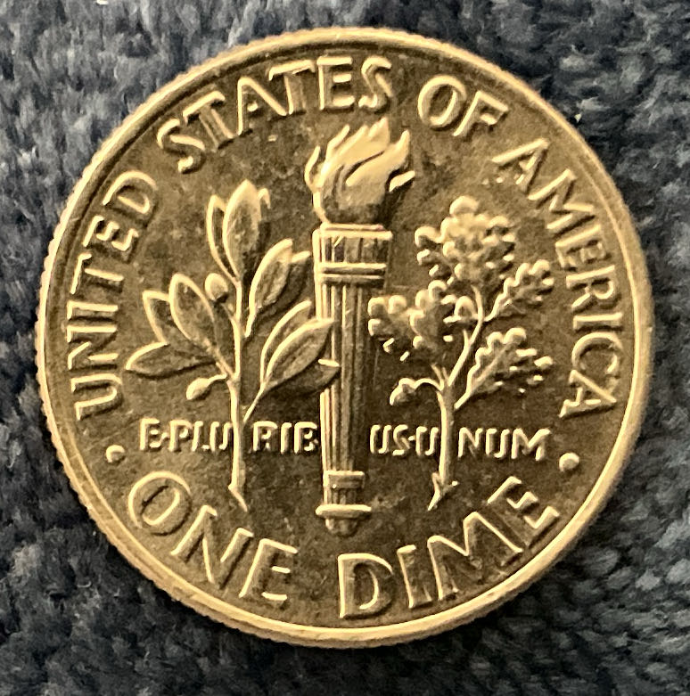 Dime 2021 D Roosevelt 5  coin collectible - Main Image 2