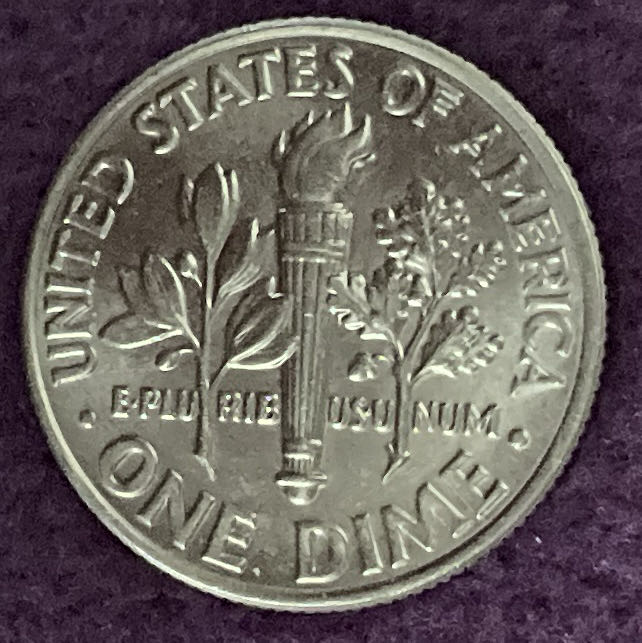 Dime 2021 D Roosevelt 5  coin collectible - Main Image 4