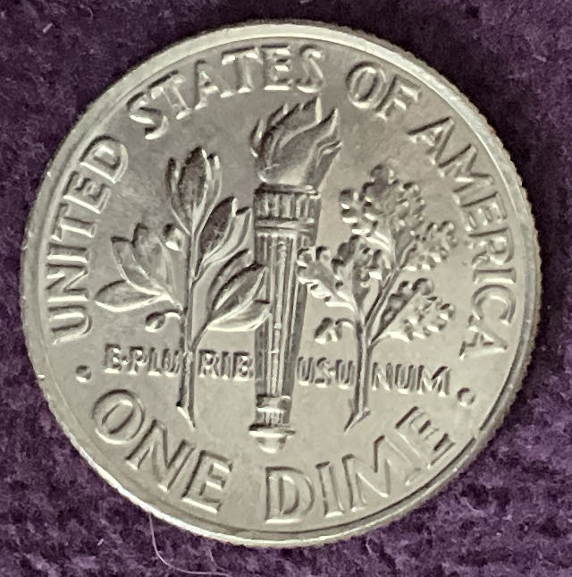 Dime 2021 D Roosevelt 8  coin collectible - Main Image 4