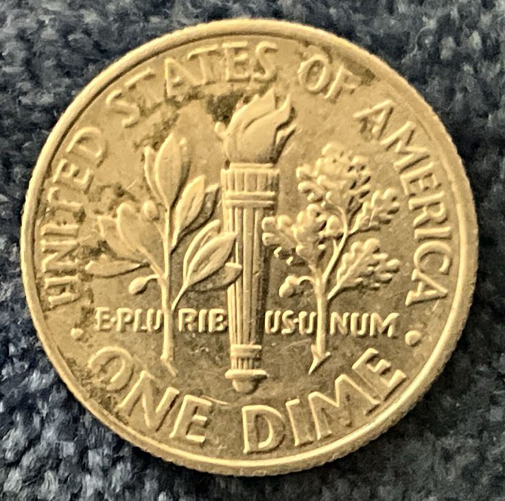 Dime 2021 D Roosevelt 11  coin collectible - Main Image 2