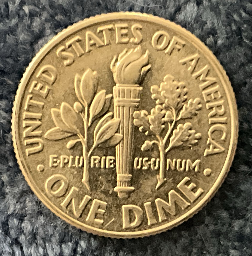 Dime Roosevelt 2022 D  coin collectible - Main Image 2