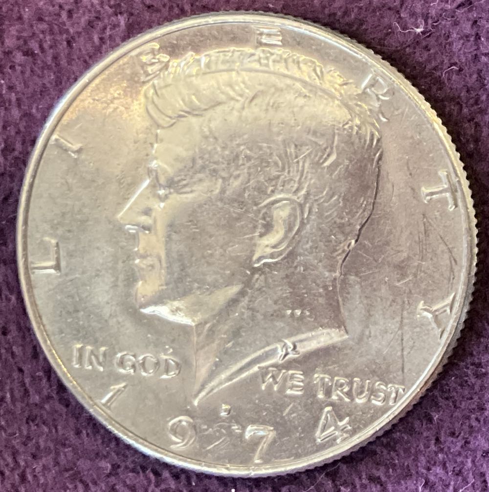 Half Dollar JFK 1974 D 2  coin collectible - Main Image 3