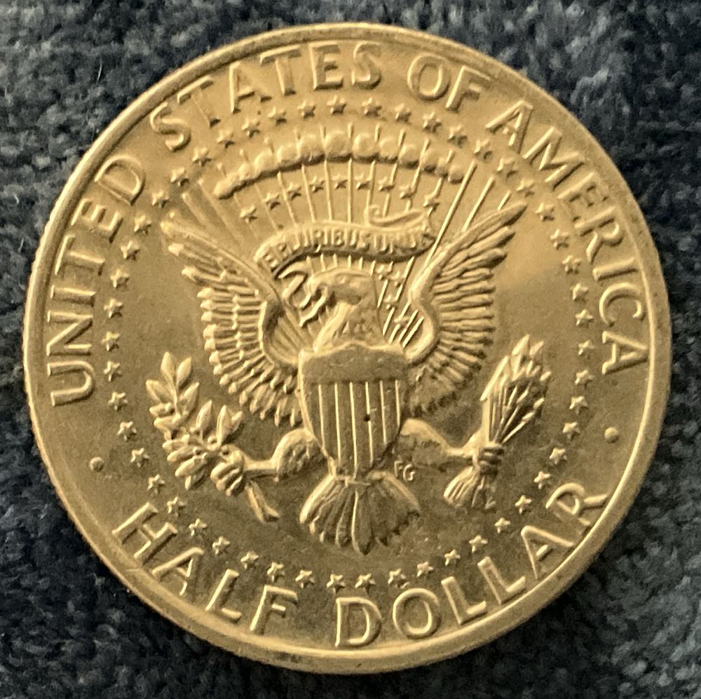 Half Dollar JFK 1972 2  coin collectible - Main Image 2