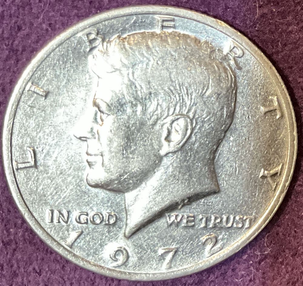 Half Dollar JFK 1972 2  coin collectible - Main Image 3