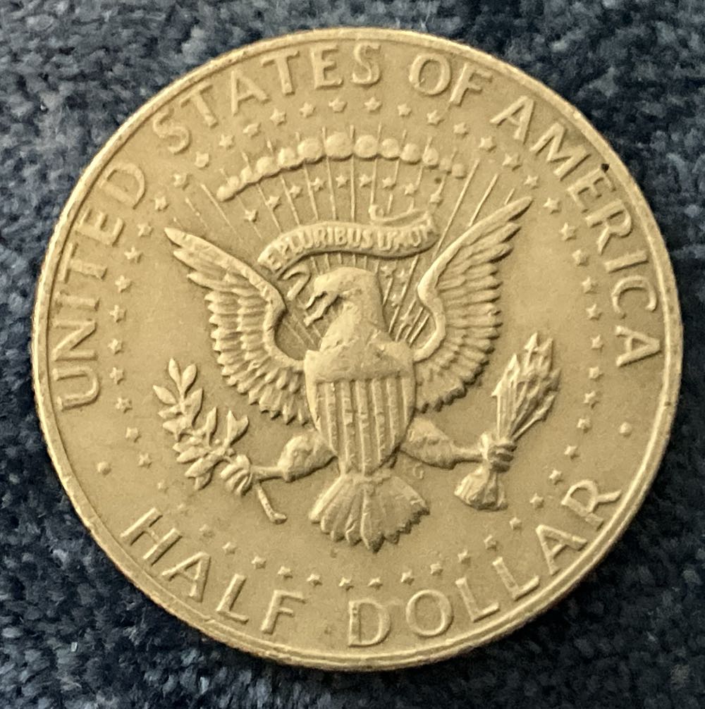 Half Dollar JFK 1972 D 4  coin collectible - Main Image 2