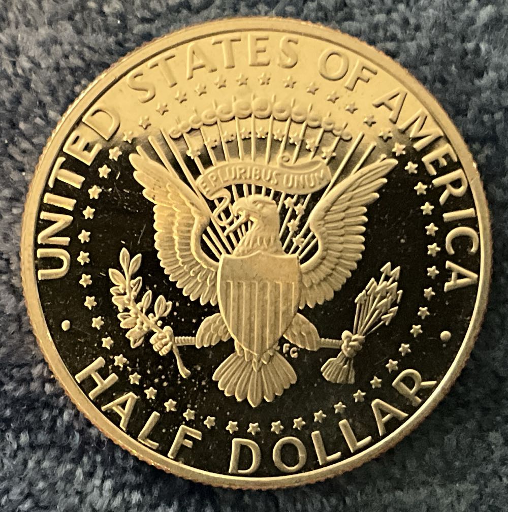 Half Dollar JFK 1998 S Proof 1  coin collectible - Main Image 2