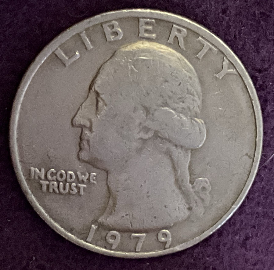Quarter Washington 1979 1  coin collectible - Main Image 3
