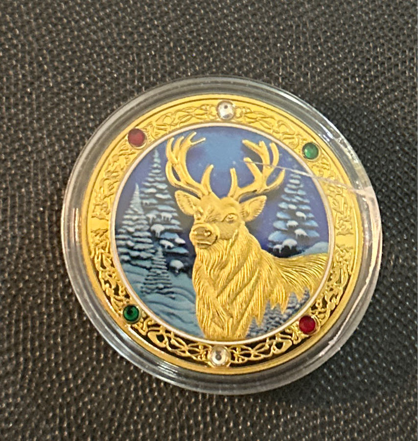 Merry Chrismas  coin collectible [Barcode 91178689991] - Main Image 2