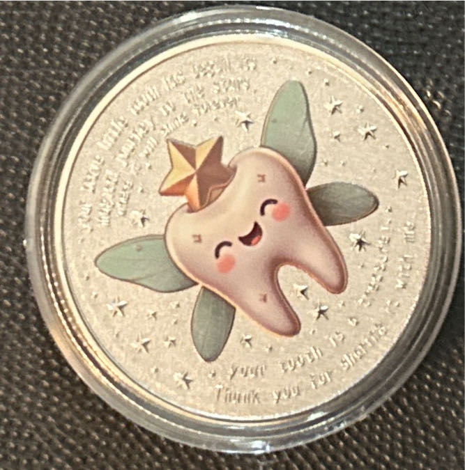 Tooth Fairy  coin collectible [Barcode 26201899124] - Main Image 2