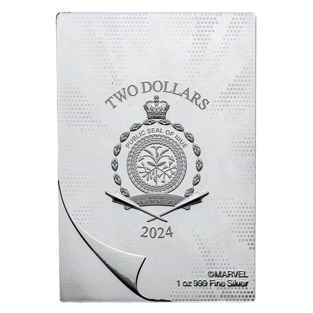 Niue 2024 COMIX Wolverine - Incredible Hulk #181 - Niue 2024 Silver 1 Oz  coin collectible - Main Image 4