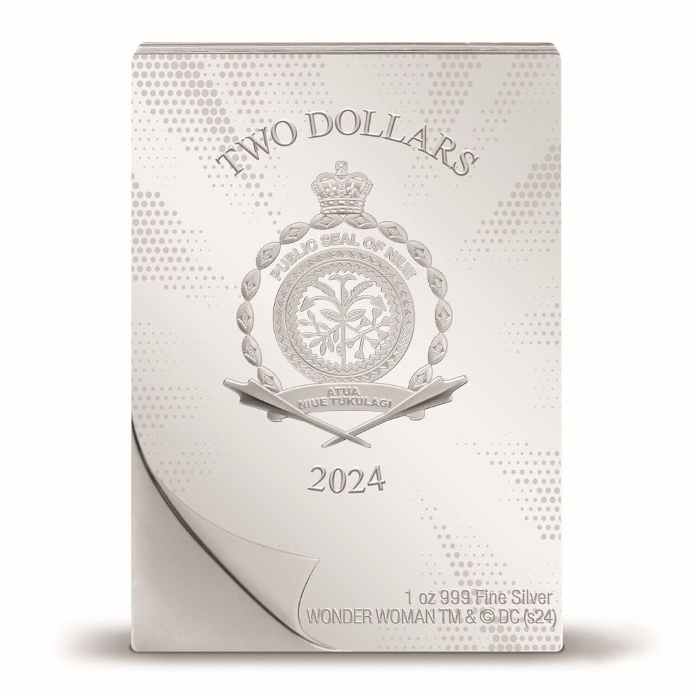 Niue 2024 - Wonder Woman - Sensation Comics #1  coin collectible - Main Image 4