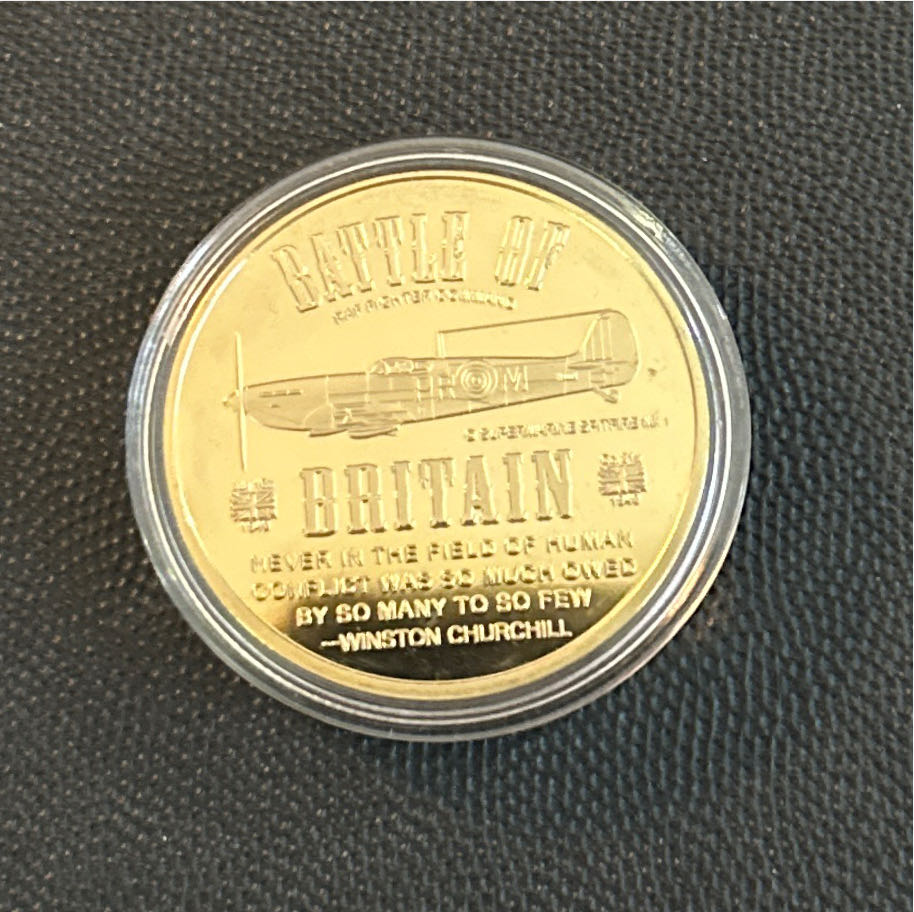 Battle Of Britain 80 Anniversery  coin collectible - Main Image 2