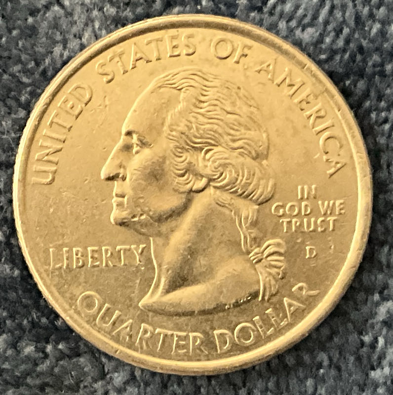 Washington Quarter 2020 D Marsh Billings Rockefeller