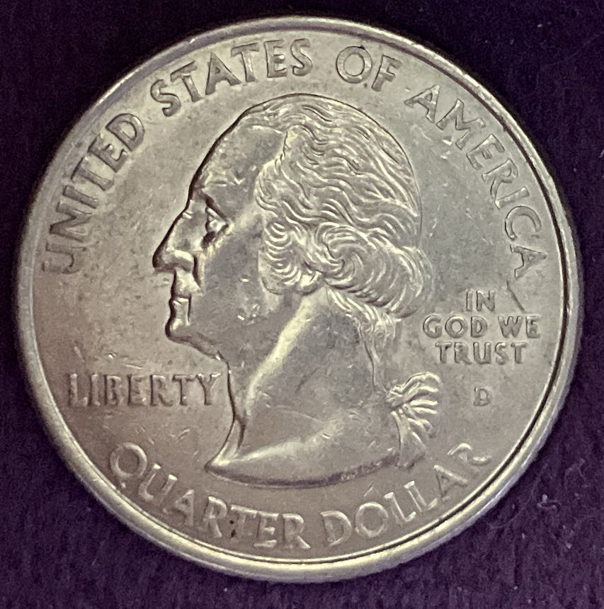 Washington Quarter Massachusetts 2000 D 1  coin collectible - Main Image 3