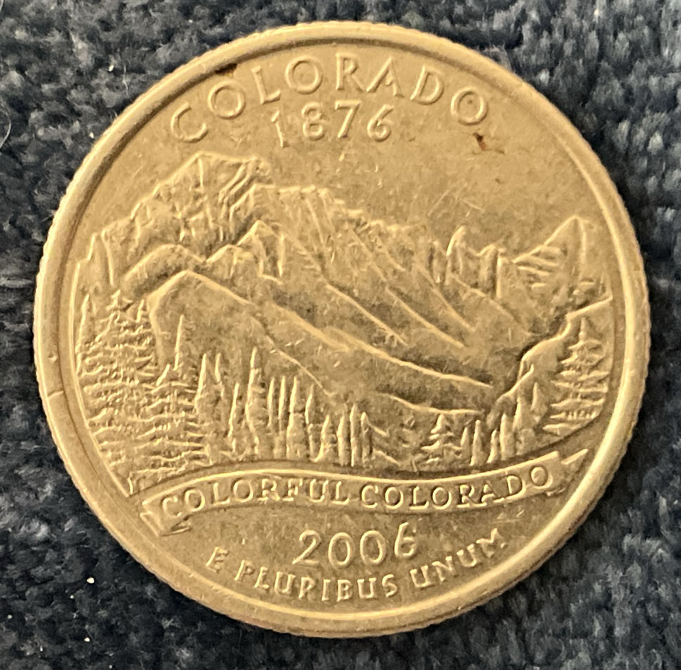 Washington Quarter 2006 P Colorado  coin collectible - Main Image 2
