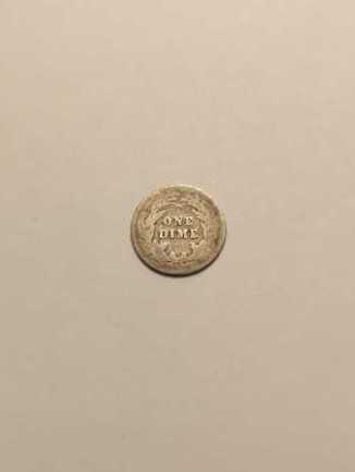 Barber Dime #31  coin collectible - Main Image 2