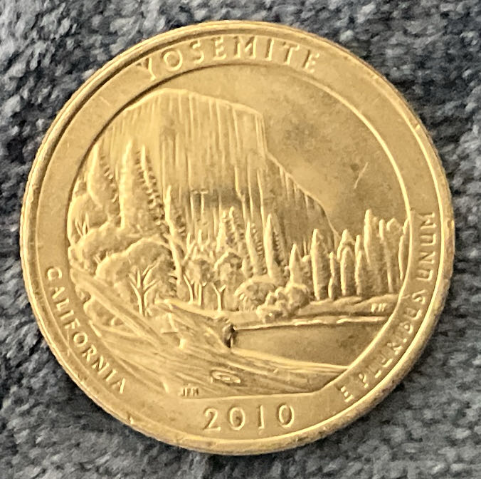 Washington Quarter 2010 D Yosimite  coin collectible - Main Image 2