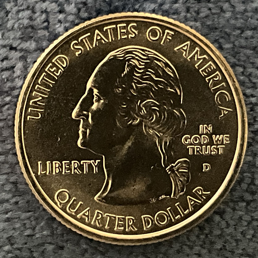 Washington Quarter 2008 D Oklahoma